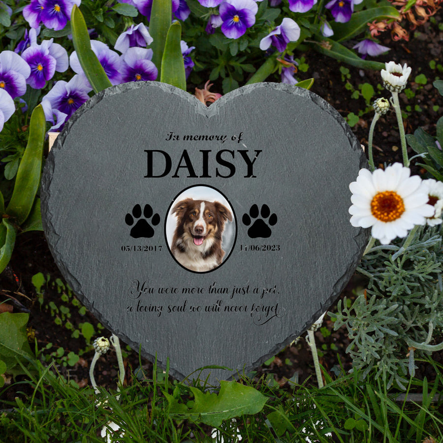 Heart Shaped Pet Monument A002